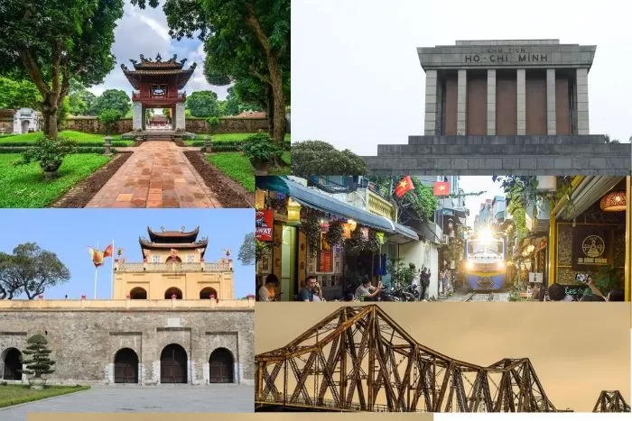 ハノイ１日観光・ランチベトナムの名物料理、午後トレインストリートでハノイ名物エッグコーヒー1杯付き・毎日催行・旧市街観光/ハノイ/水上人形劇